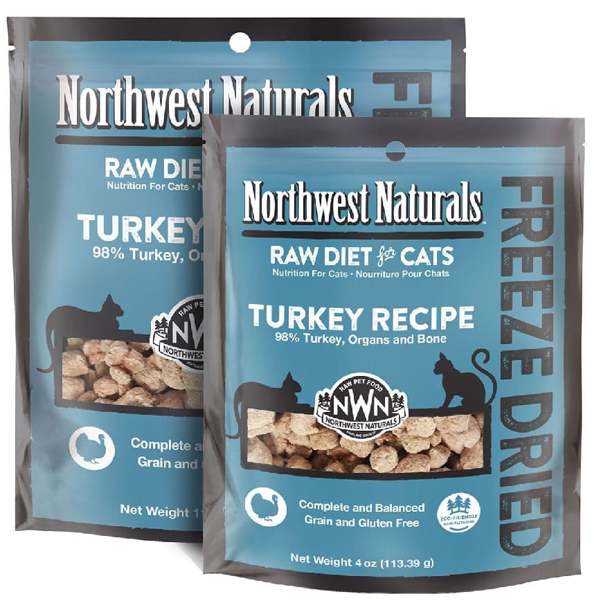 Northwest Naturals 無穀物凍乾脫水貓糧 火雞 11oz 311g (NWFFD11TUR)