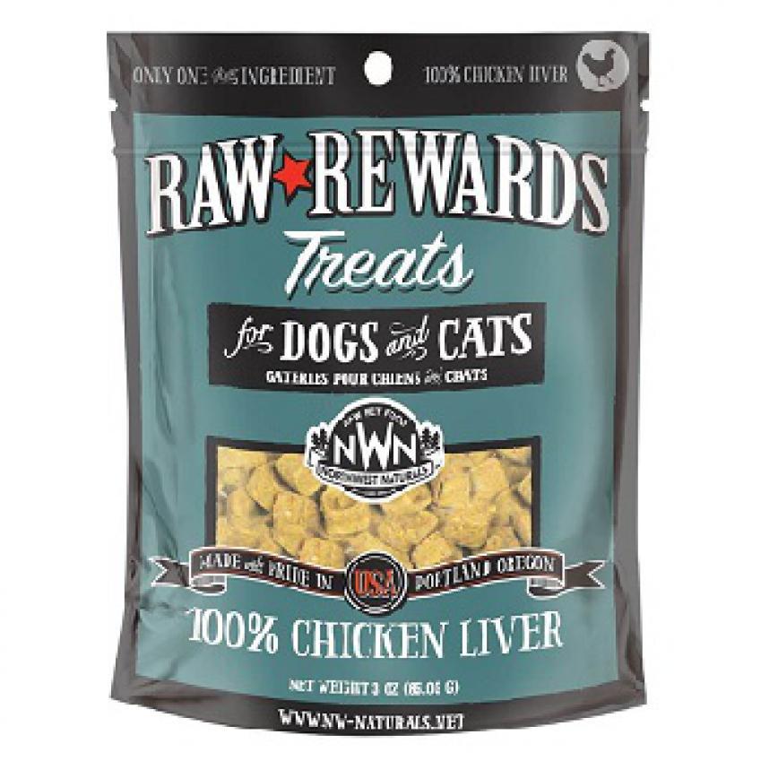 Northwest Naturals 凍乾小食 雞肝 3oz 85g (貓犬用) (NWTRTCX)
