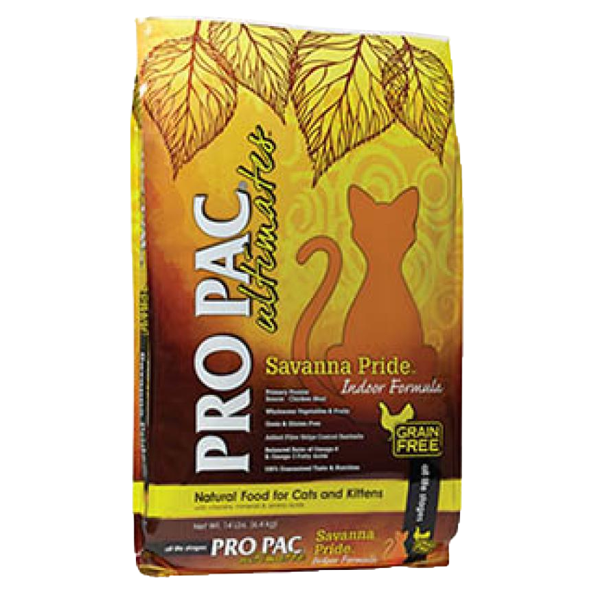 PRO PAC Ultimates 貓糧 無穀物系列 室內全貓配方 雞肉味 13.2lb 6kg (73090) 圖 1