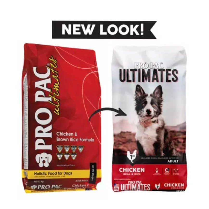 PRO PAC Ultimates 狗糧 全天然系列 成犬配方 雞肉及糙米 5.5lb 2.5kg (73001) 圖 1