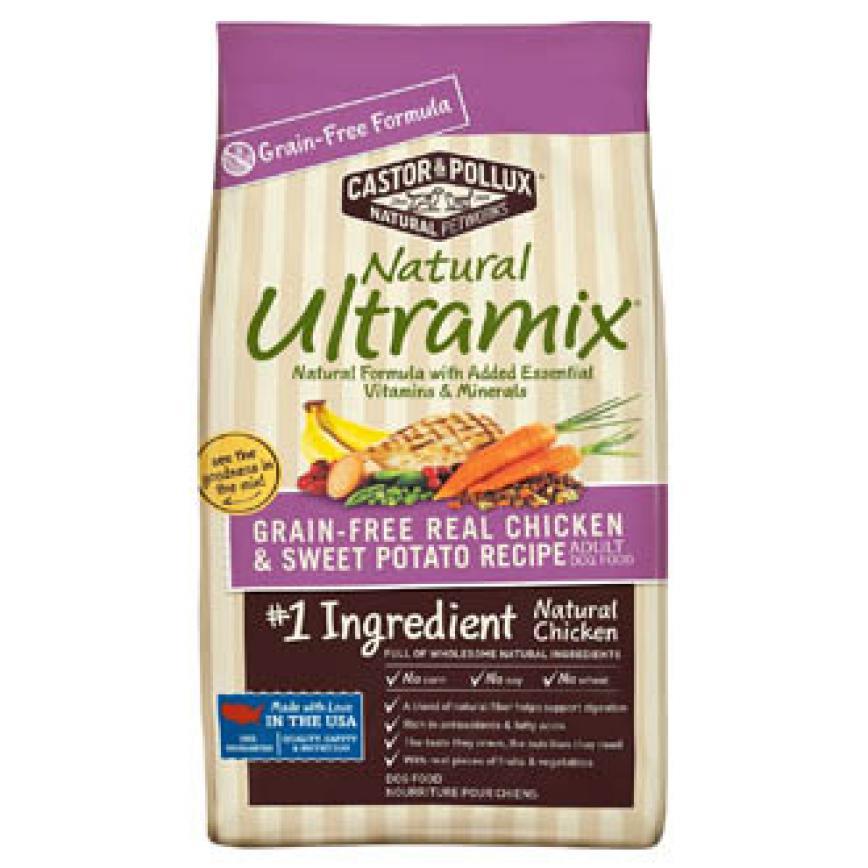 Natural Ultramix® 無穀物成犬糧 雞肉甜薯配方 25lb