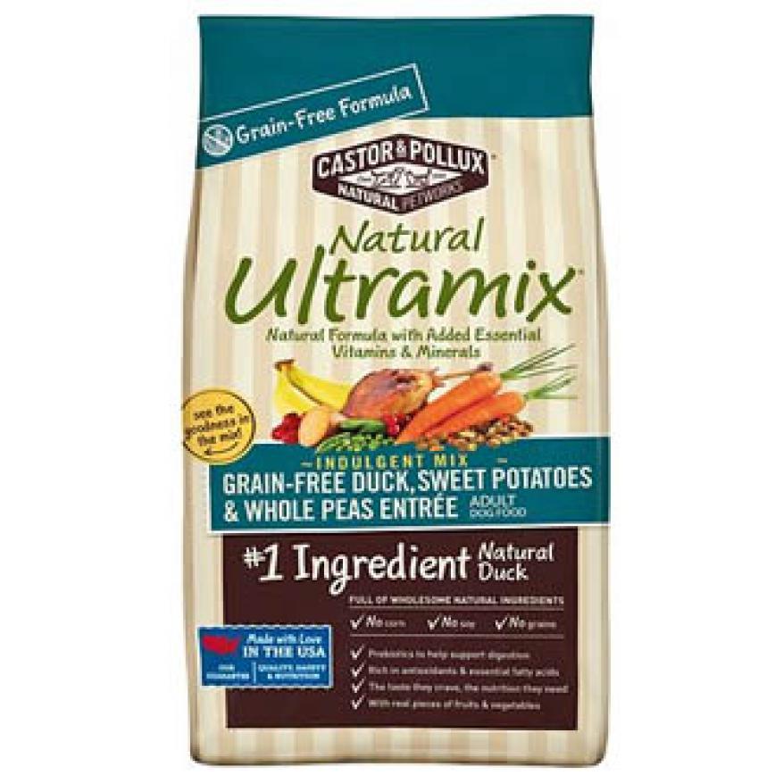 Natural Ultramix® 無穀物成犬糧 鴨肉甜薯配方 5.5lb 圖 1