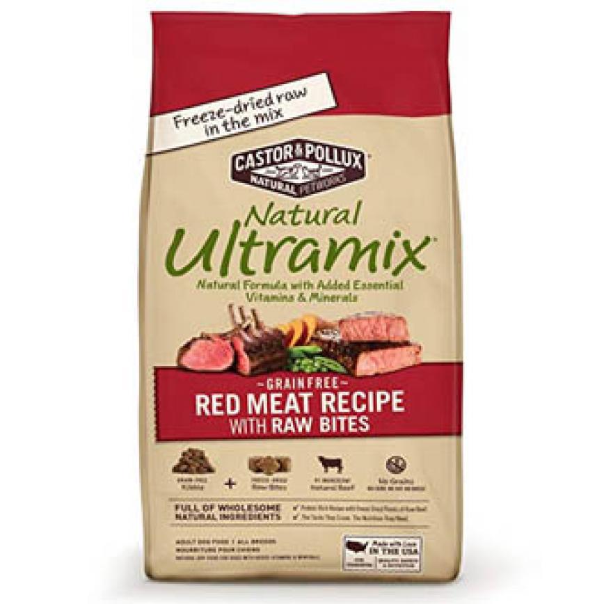 Natural Ultramix® 無穀物犬糧 紅肉凍乾牛塊配方 4lb (30136)