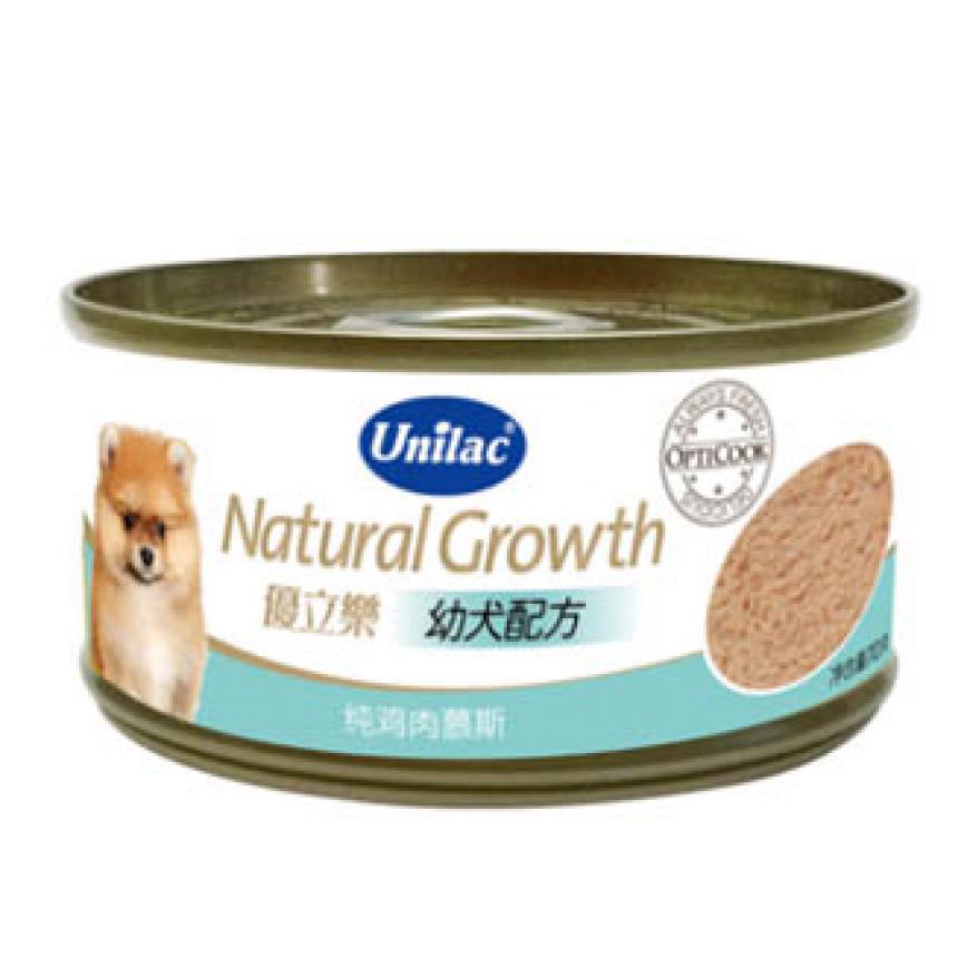 Unilac優立樂 無穀物幼犬罐頭 純雞肉慕斯 70g