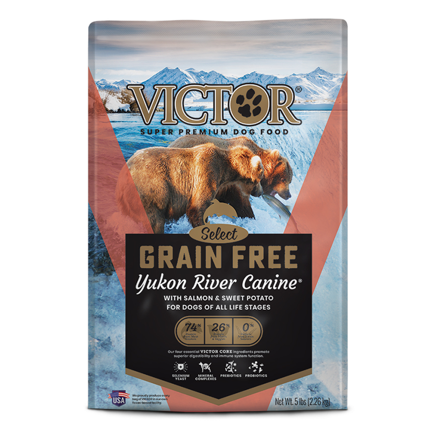 Victor 無穀物全狗糧 防敏三文魚配方 30lb (2510)