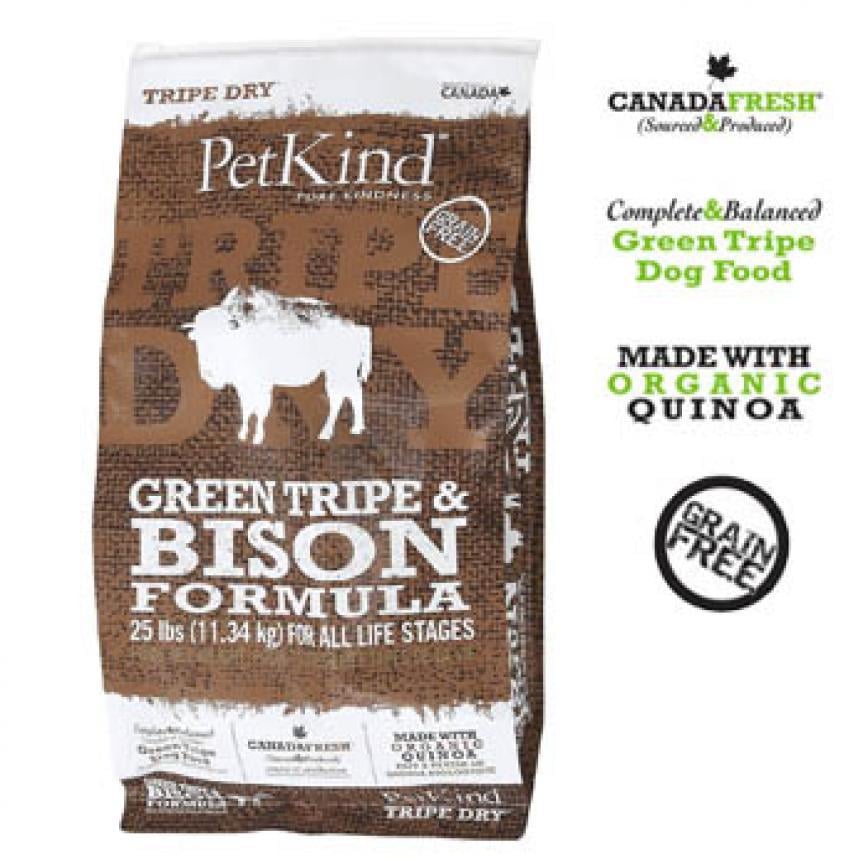 PetKind 無穀物狗糧 野牛草胃配方 25lb (1-730)