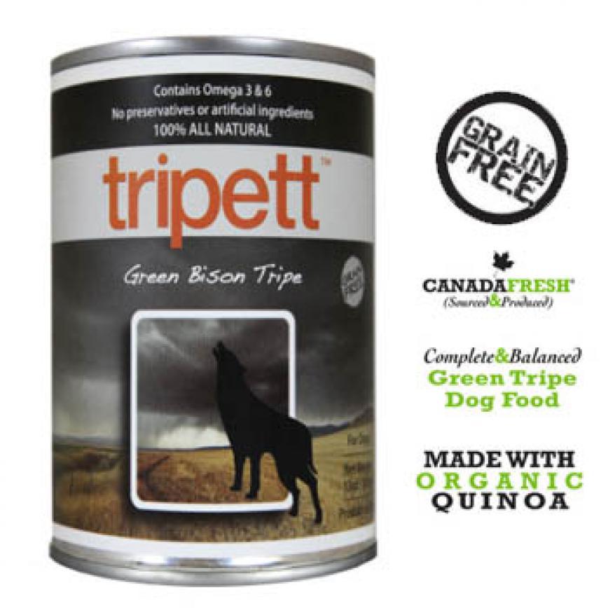 PetKind Tripett 狗罐頭 無穀物野牛草胃配方 12oz