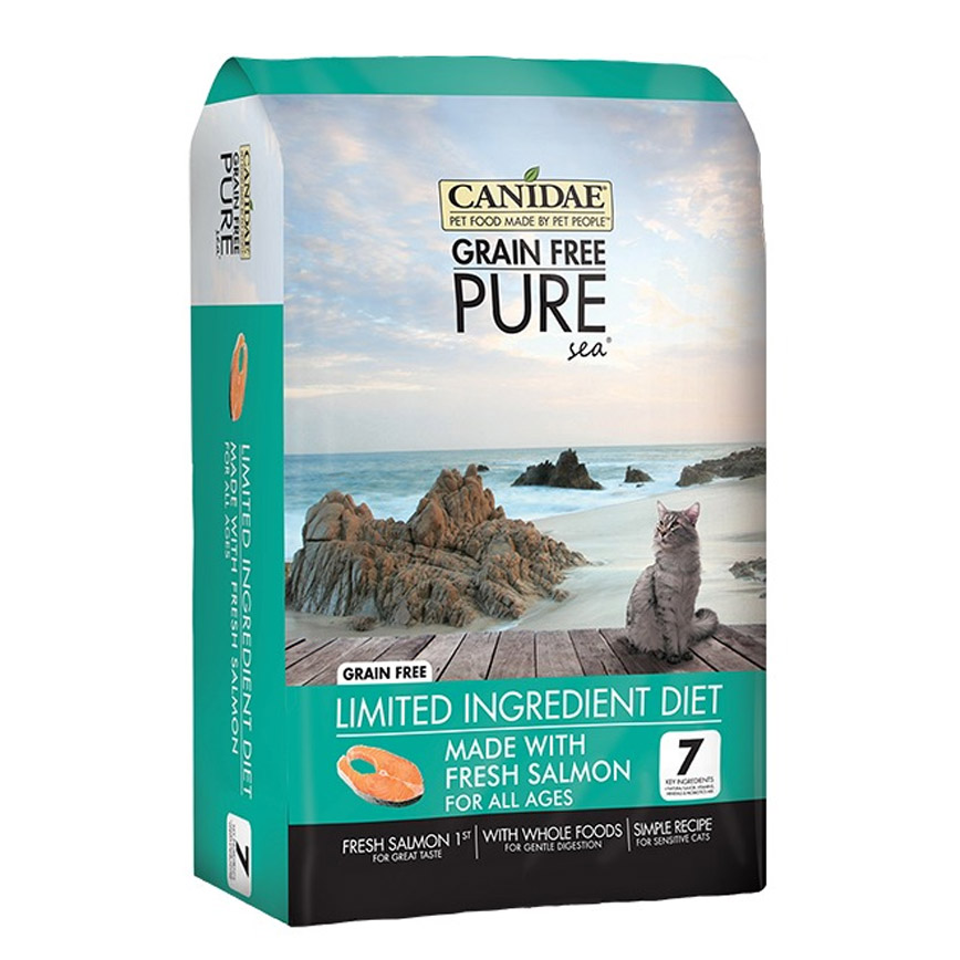 CANIDAE 咖比 PURE Sea 無穀物三文魚全貓配方 5lb 綠色 (賞味期限 2018.09) 圖 1
