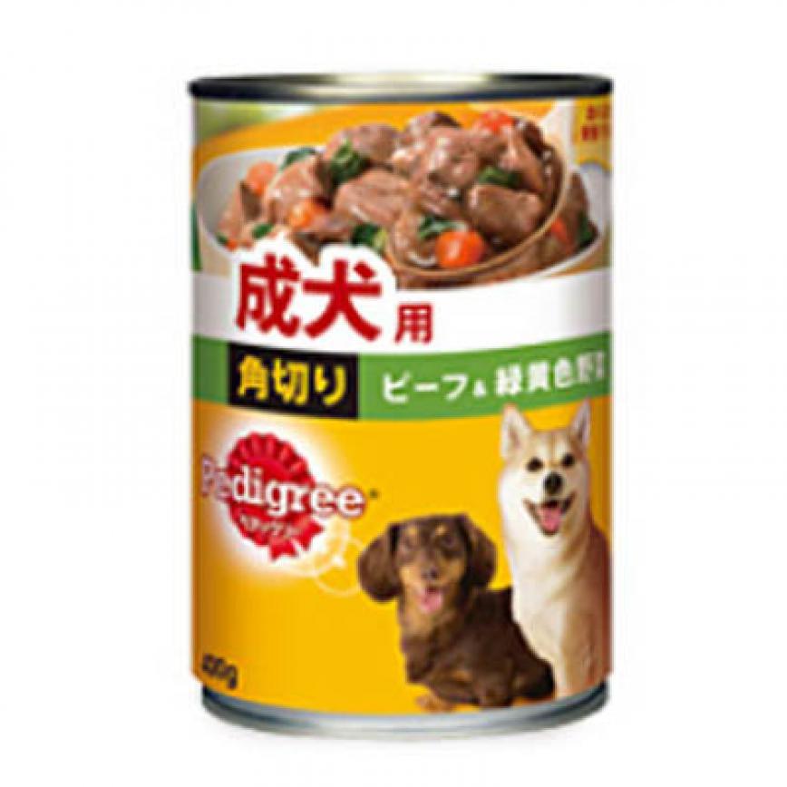 Pedigree寶路 狗罐頭 汁煮野菜牛肉 400g