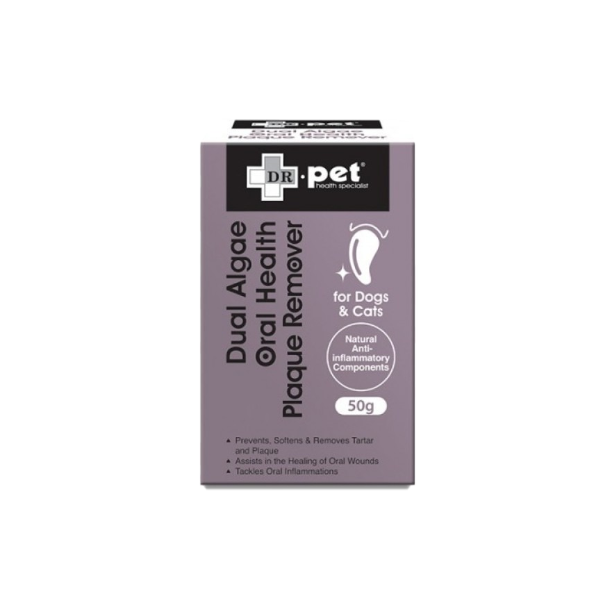 DR.pet 雙藻類抗炎牙石粉 DP0011A 50g (貓犬用) 圖 1