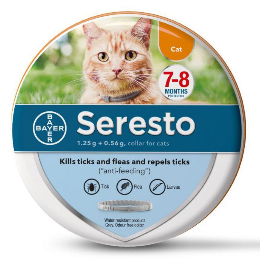 Bayer Seresto Flea & Tick Collar For Cats (英版)