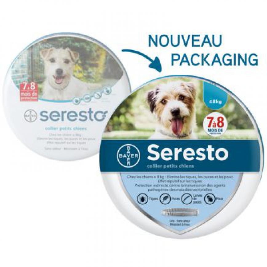 Bayer Seresto Flea & Tick Collar Small Dog under / up to 8kg (英版) 圖 1