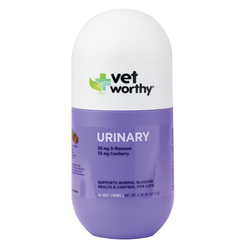 Vet Worthy 泌尿保健肉粒 雞肝芝士味 Urinary Soft Chews Aid 45oz (0033)
