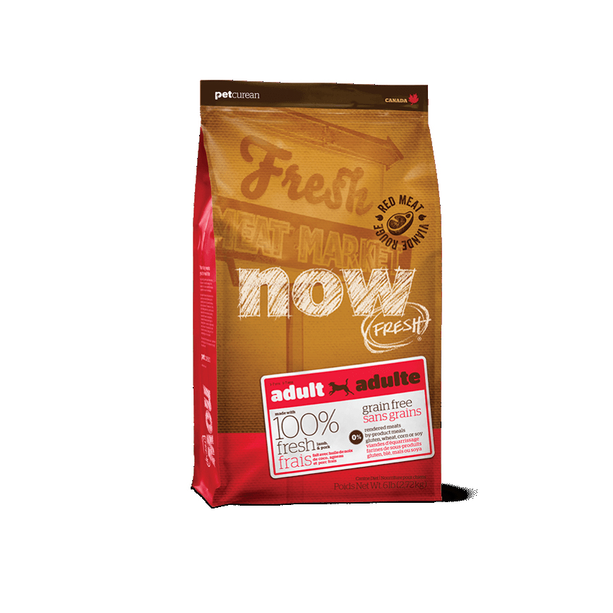 now FRESH 狗糧 無穀物全犬種 成犬紅肉配方 羊肉及豬肉 6lb (2302006) (停售) 圖 1