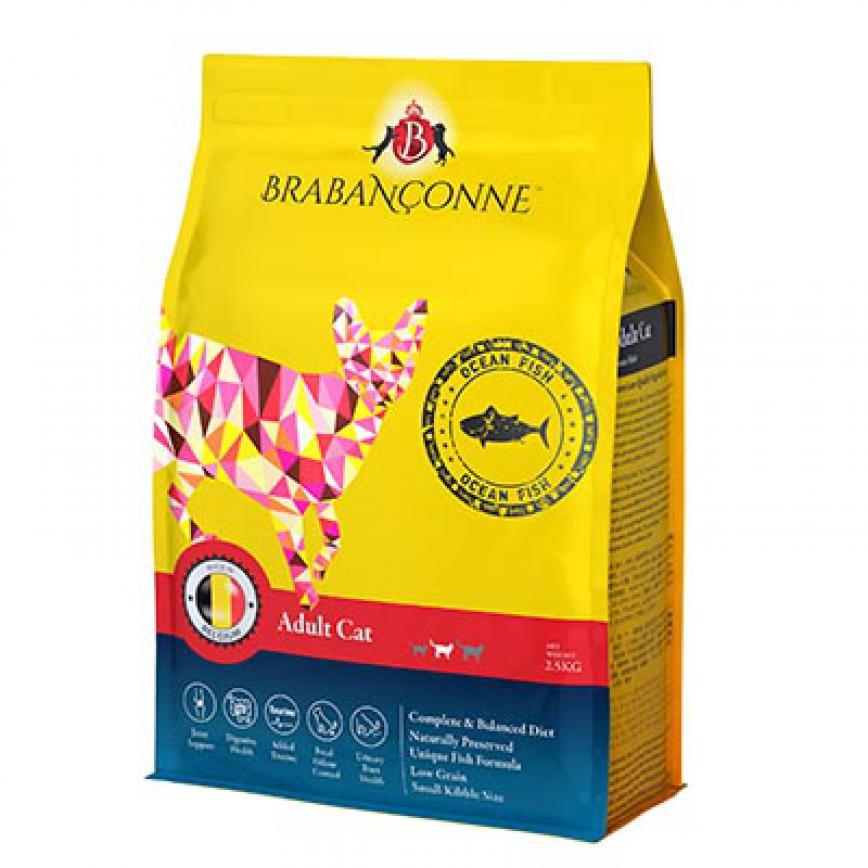 Brabanconne 爸媽寵 貓糧 日常系列 成貓配方 魚肉 2.5kg (001758)