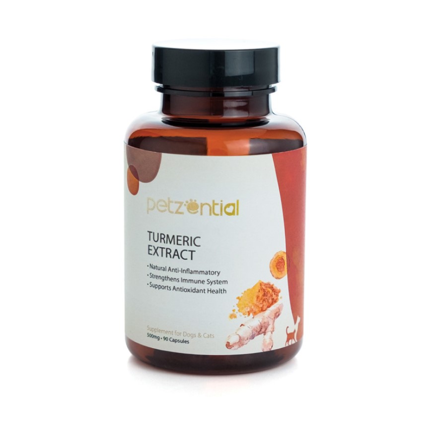 Petzential 薑黃精華素 90粒 (003745) (貓犬用) 圖 1