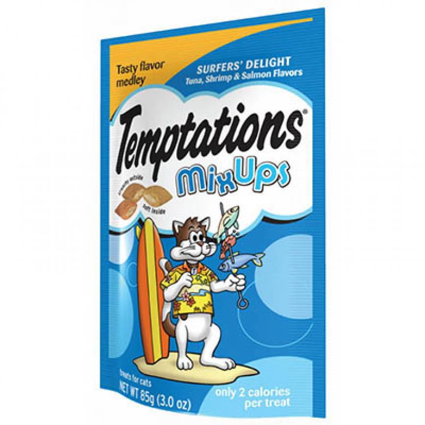 Temptations 三重奏貓零食 吞拿三文魚及蝦 85g (粉藍) (10168546)