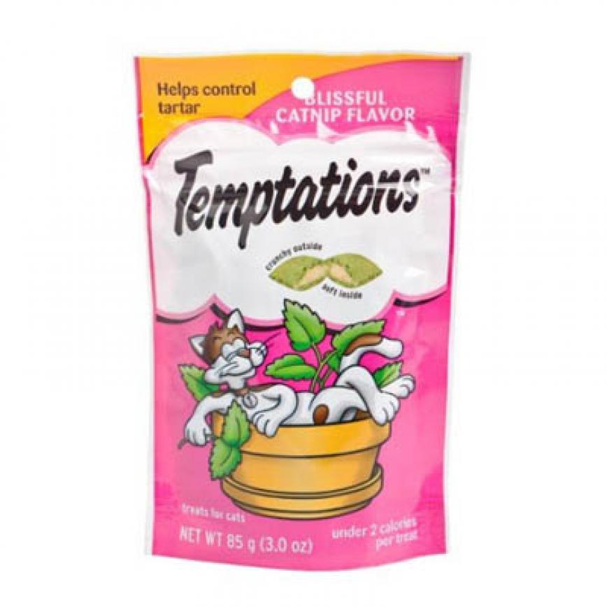 Temptations 防牙石貓零食 貓草 85g (粉紅) (10141203)