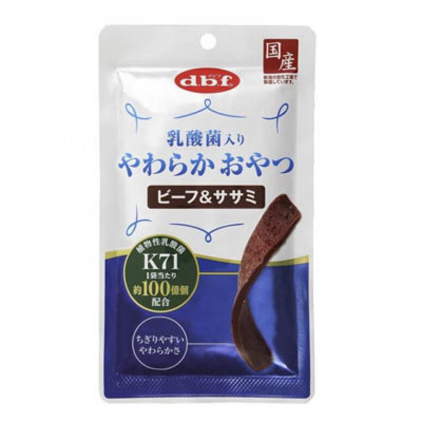 日本d.b.f 乳酸菌牛肉切片 40g (犬用) (啡)