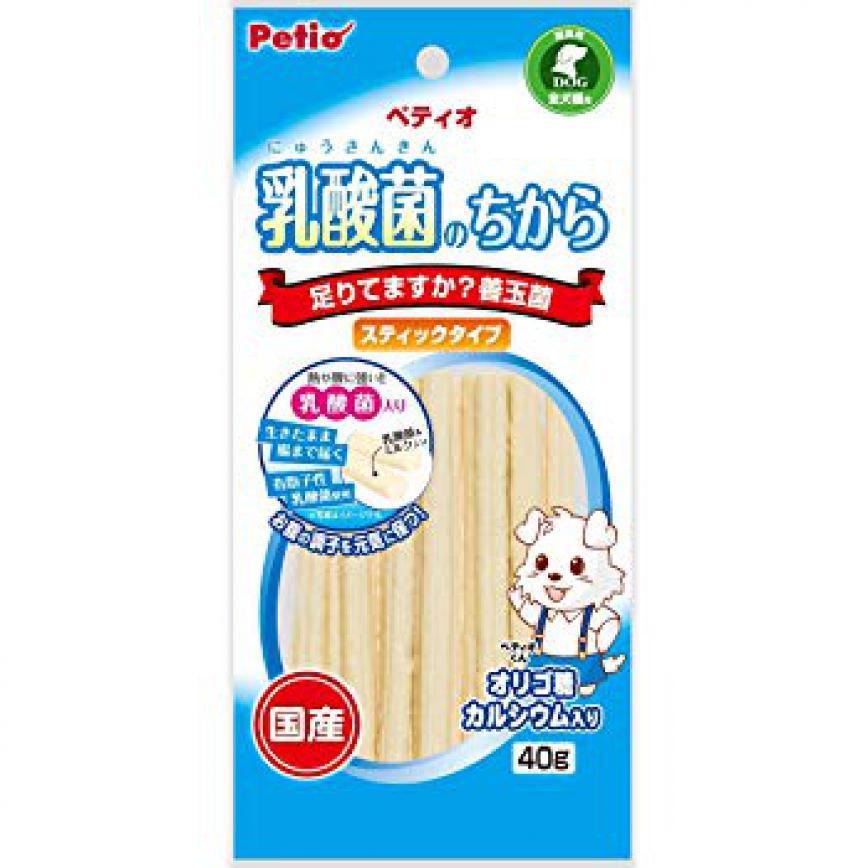 Petio 狗零食 乳酸菌 善玉菌牛乳棒 腸胃健康 40g (90502028) 圖 1