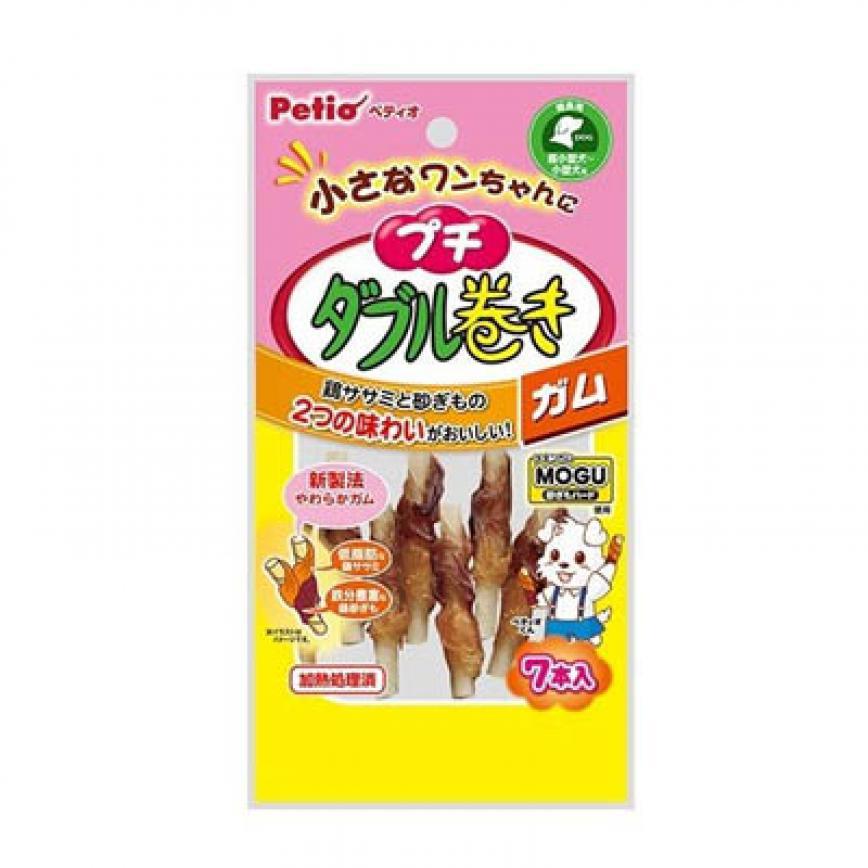 日本Petio 狗零食 潔齒雞胸肉及雞肝牛肉卷 7條裝 (犬用) 圖 1