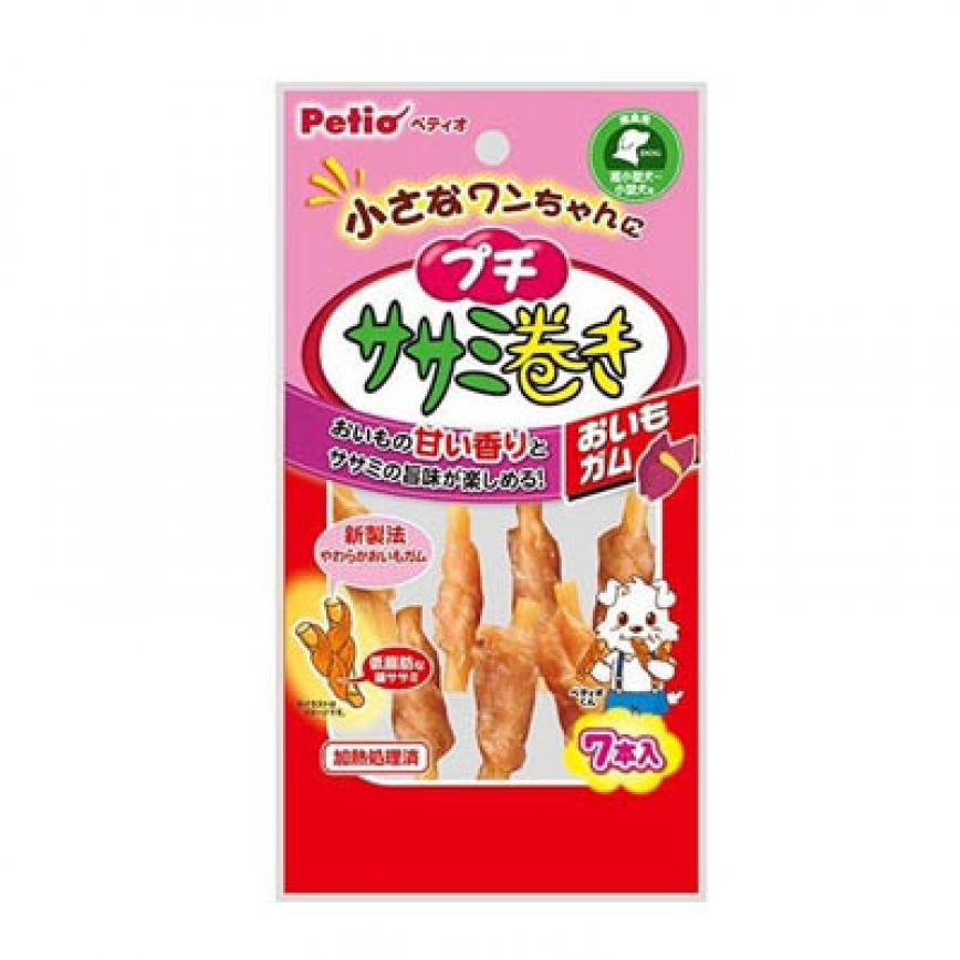 日本Petio 狗零食 潔齒雞胸肉紅薯卷 7條裝 (犬用) 圖 1