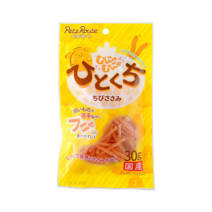 日本Petz Route 柔軟低脂雞肉幼條 30g (犬用)