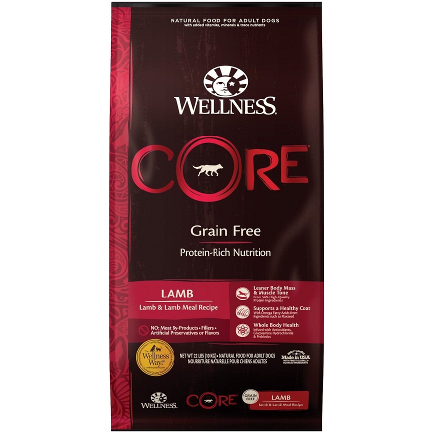 WELLNESS CORE 狗糧 無穀物 羊肉 12lb (88458)