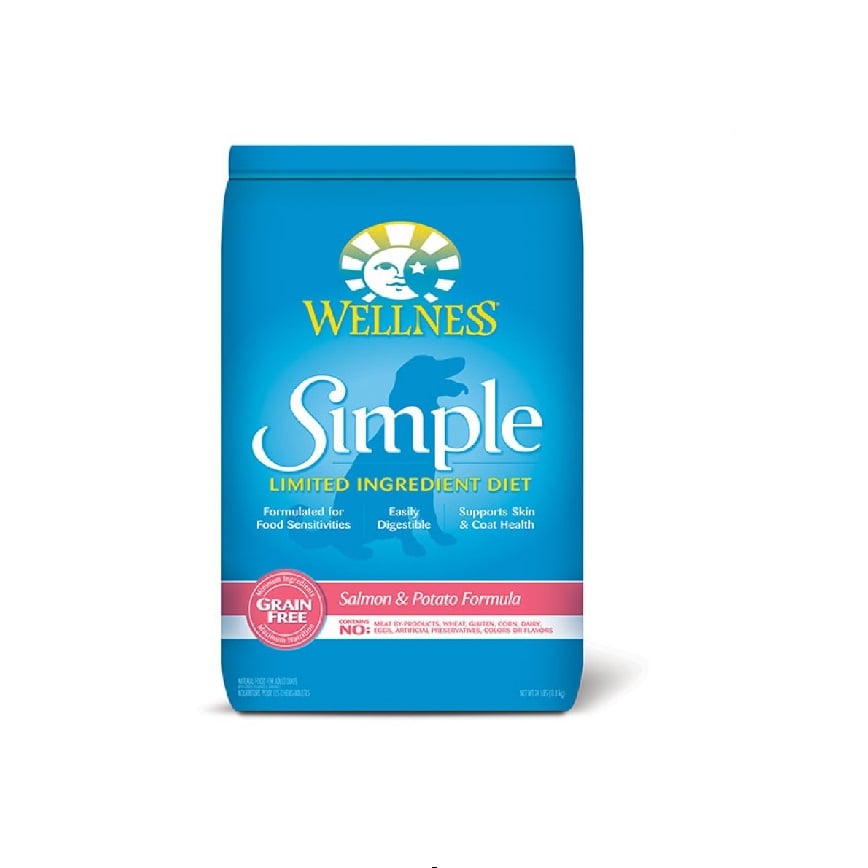 WELLNESS 狗糧 SIMPLE 無穀物 單一蛋白質配方 三文魚 10lb (89307K) 圖 1