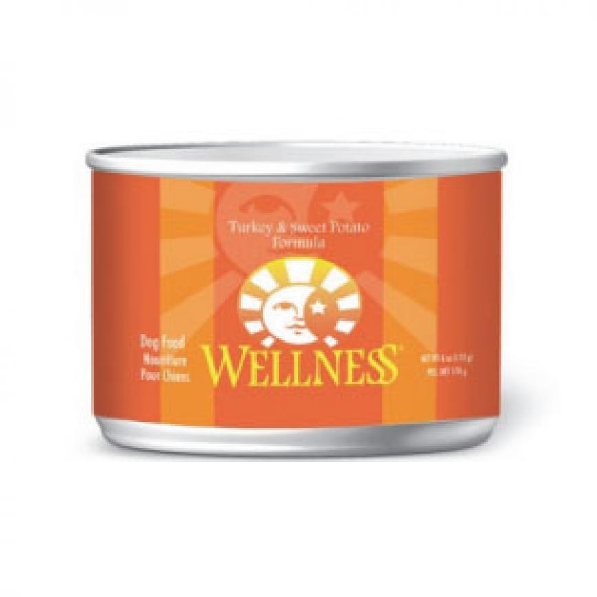 WELLNESS 狗罐頭 火雞甜薯 C.H Turkey & Sweet Potato 6oz (停售)