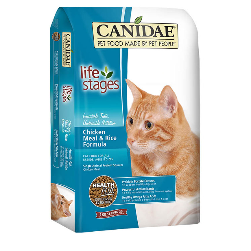 CANIDAE 咖比 life stages 雞肉糙米配方乾貓糧 8lb 藍色 (3108) (賞味期限 2019.05.13) 圖 1