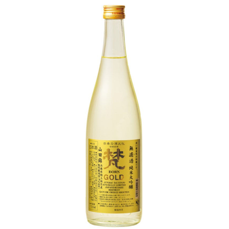 梵 GOLD 無濾過 純米大吟釀 15% 720ml