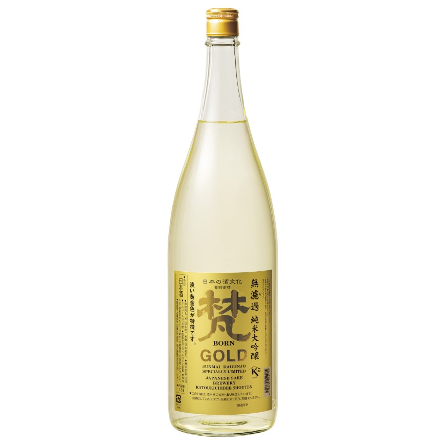 梵 GOLD 無濾過 純米大吟釀 15% 1.8L