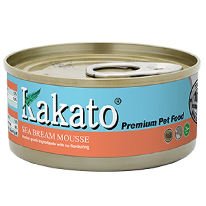 Kakato 罐頭 貓狗罐頭 鯛魚慕絲 70g (貓狗共用) (TD0709THK) 圖 1