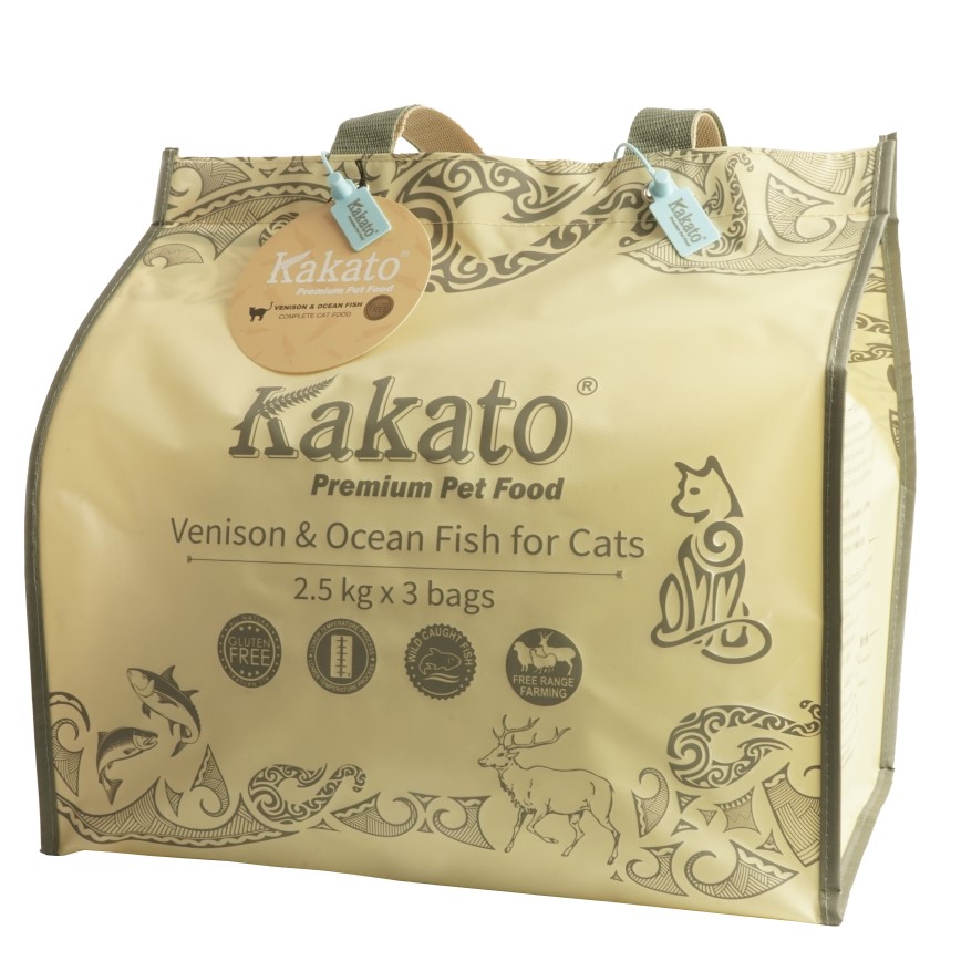 Kakato 貓糧 全貓配方 鹿肉海魚 7.5kg (DD0187EIN) (TBS)