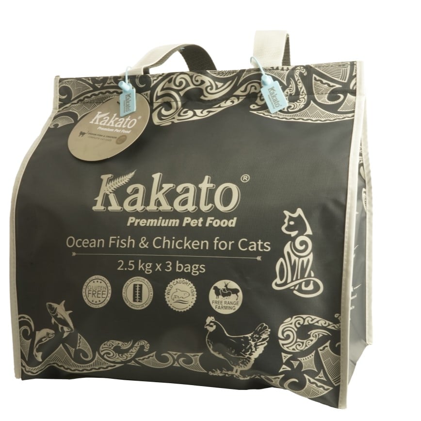 Kakato 貓糧 全貓配方 海魚雞肉 7.5kg (DD0177EIN)