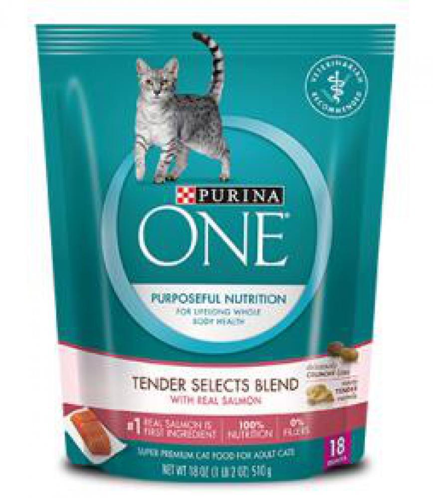 PURINA ONE 成貓嚴選三文魚配方 Salmon 510g (賞味期限 2019.06) 圖 1