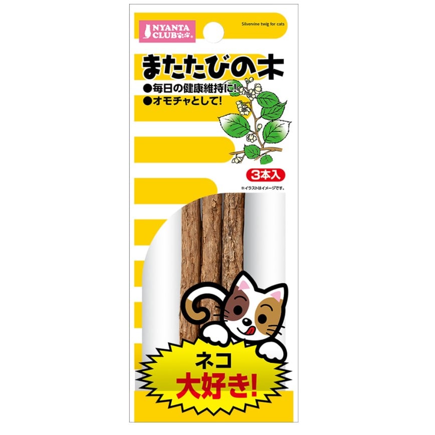 日本MARUKAN 減壓木天蓼棒 3本入