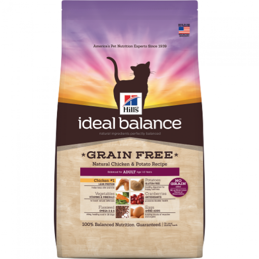Hills 貓糧 Ideal Balance 幼貓無穀物天然配方雞肉及薯仔餐 1.5kg
