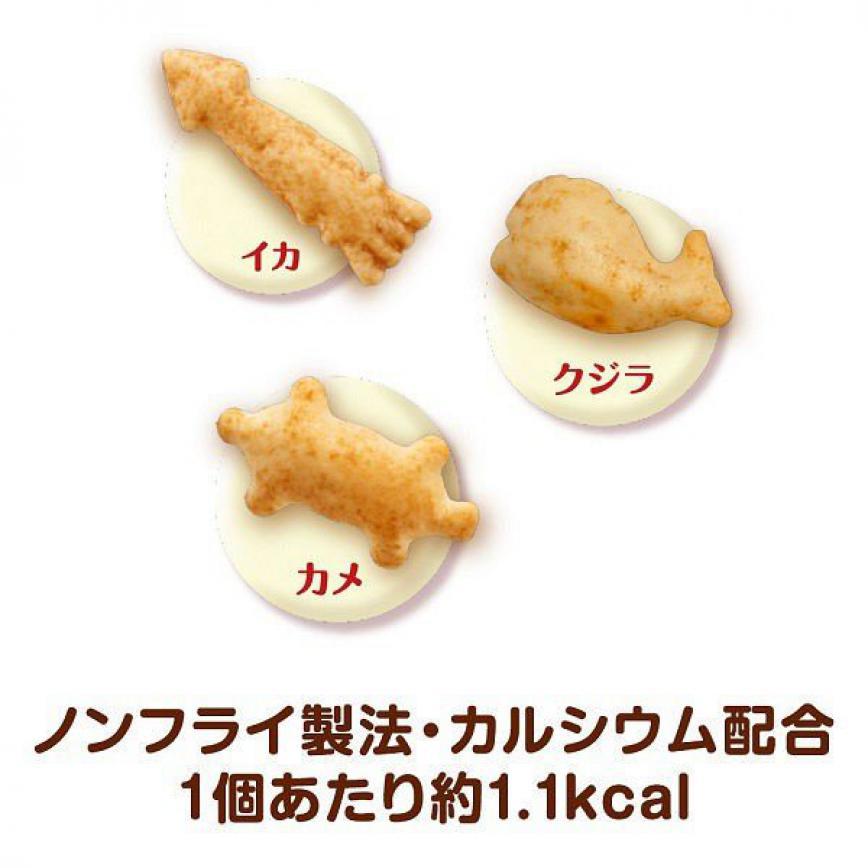Unicharm 狗零食 日本狗狗魚仔餅 雞肉及蔬菜味 50g (綠) 圖 3