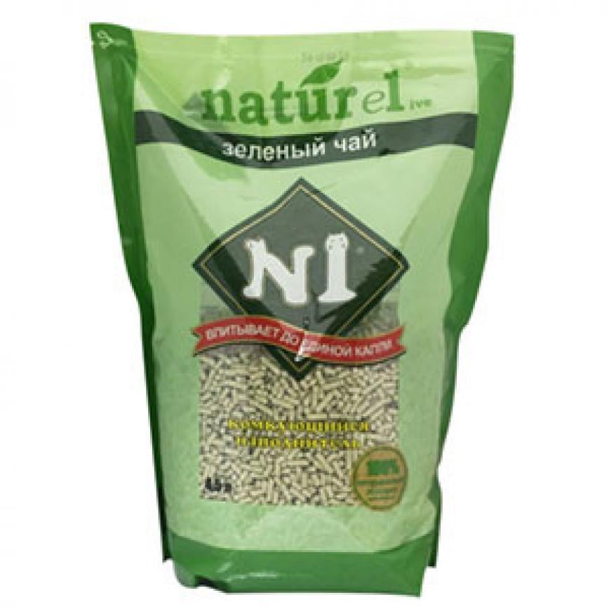N1 naturel 天然玉米 豆腐貓砂 綠茶味 4.5L (平行進口)