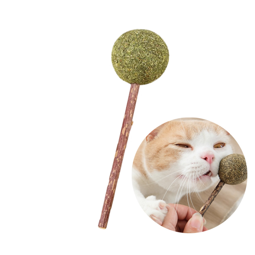 HelloDOG 玩具嚴選 逗貓薄荷球 木天蓼棒棒糖 圖 2