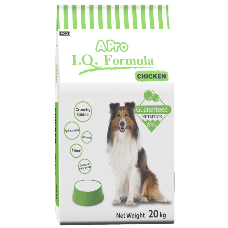 APro IQ 愛寶 成犬糧 小粒 狗義工流浪狗系列 經濟之選 20kg (AP0007) (綠色包裝)