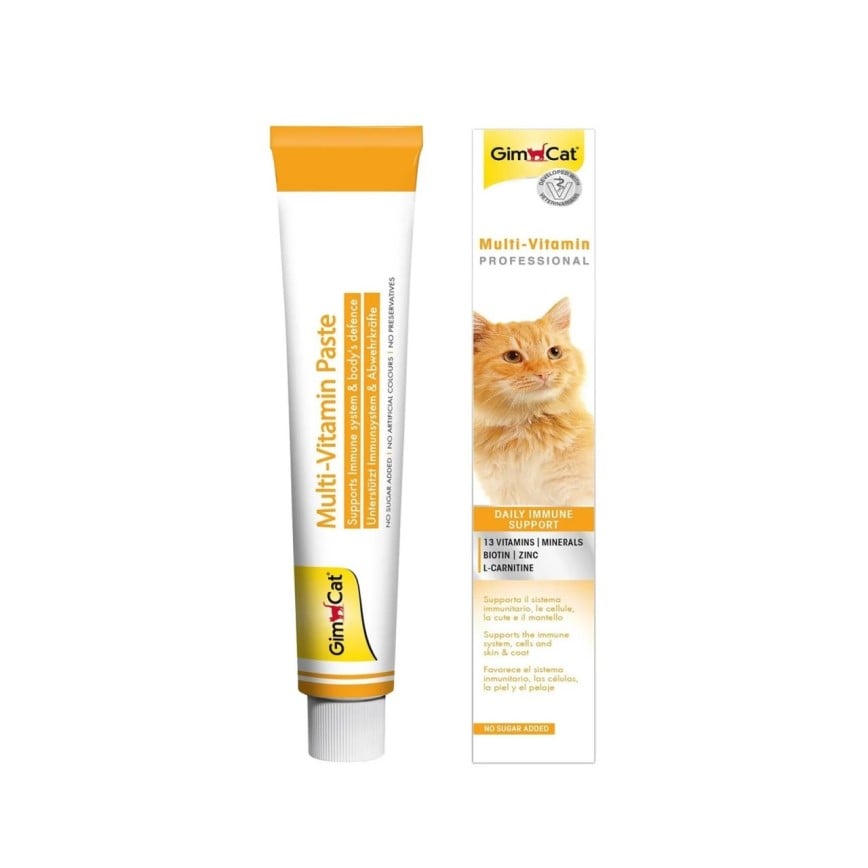 Gim Cat 多種維他命牛奶味營養膏 100g (GM401393) (新舊包裝隨機發貨)