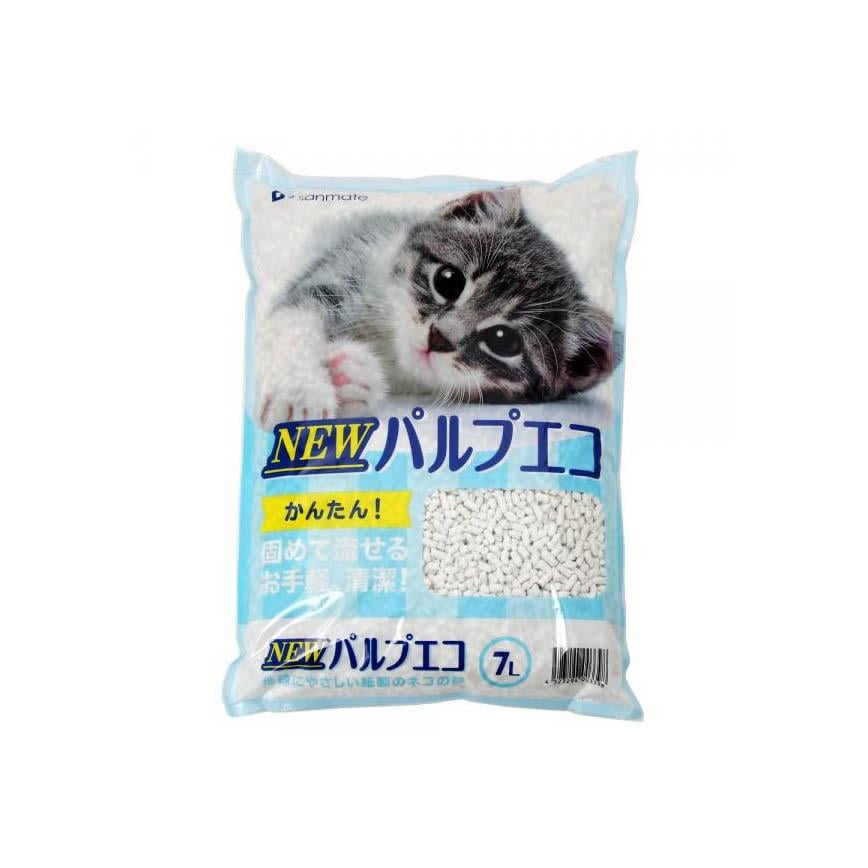 日本Sanmate NEW Pulp Eco環保 紙貓砂 7L (淺藍) - 限時優惠 (停售)