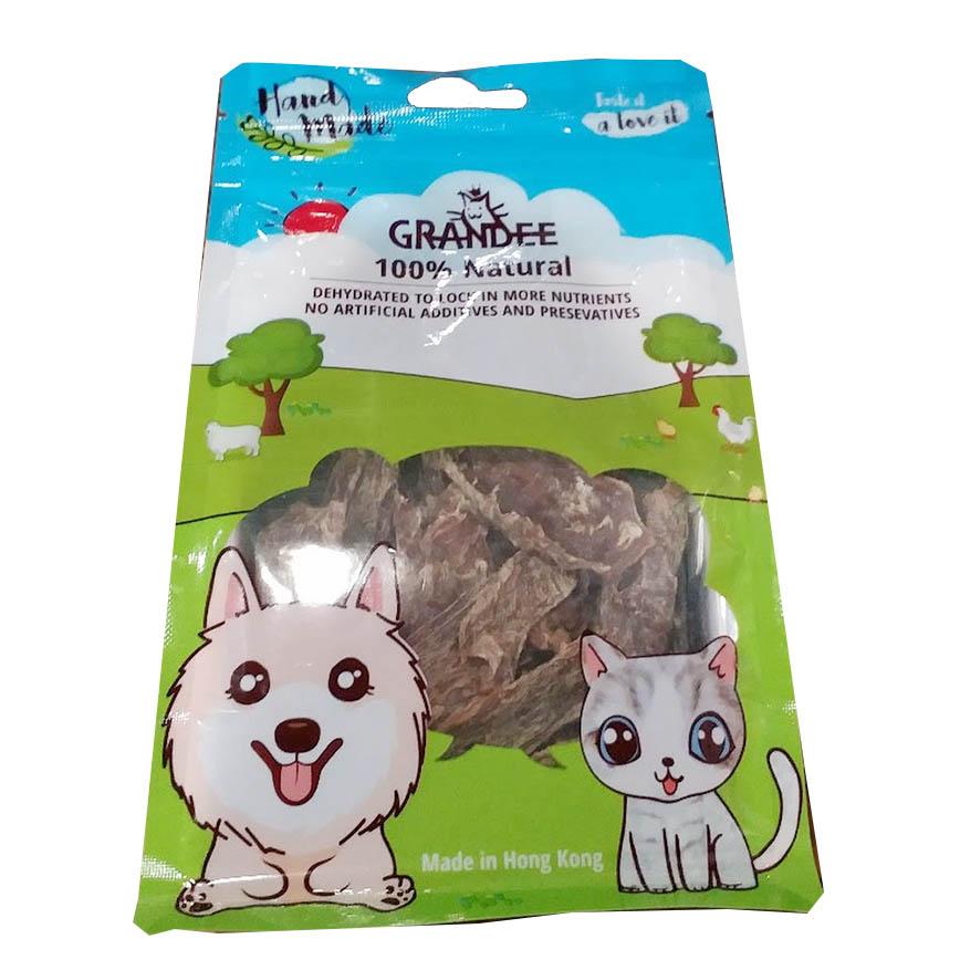 GRANDEE 香港製造 天然風乾小食 純鴨胸 50g (貓犬用) (GD/06-50)