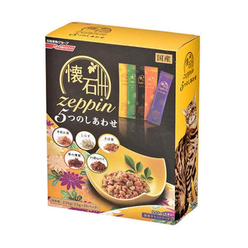日本Petline 懷石料理貓零食 鯖魚奶酪及煙肉味 220g (黃)