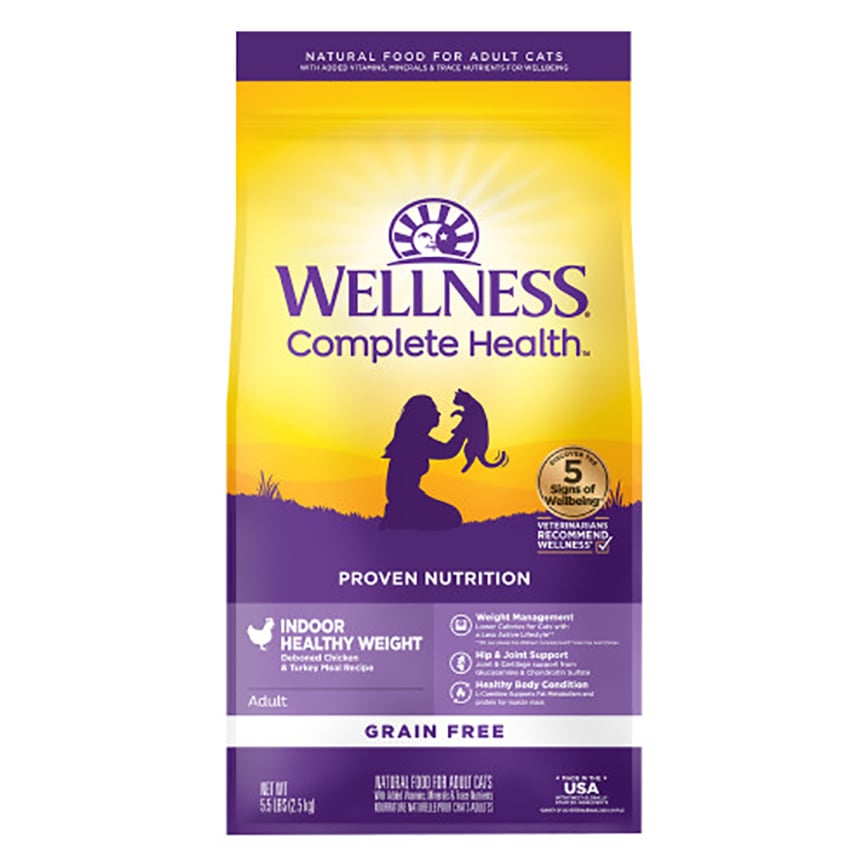 WELLNESS 貓糧 Complete Health 無穀物體重管理配方 雞肉及火雞 5lb 8oz (9215) 圖 1