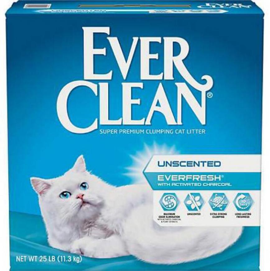 Ever Clean 美國 礦物貓砂 Everfresh 愛牠潔 高效活性炭粗粒配方 低過敏無香味 25lbs (EF25) (破損品) 圖 1