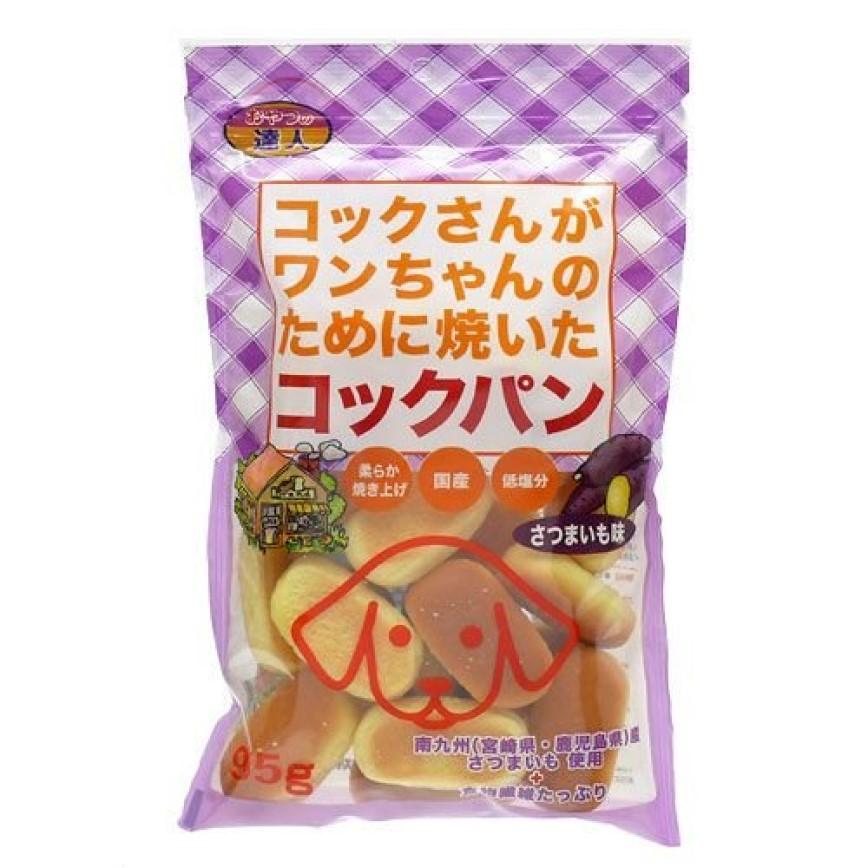 日本Sanmate 狗狗零食 公雞蕃薯麵包 95g (紫) (停售) 圖 1